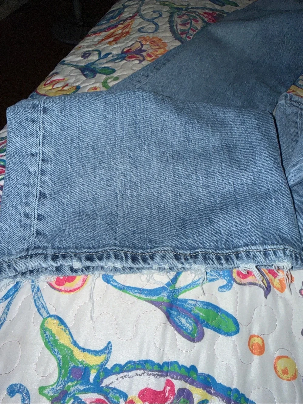 LOFT High Rise The Wise Leg Mid Wash Size: 30/10 Inseam: 30” - Picture 8 of 8